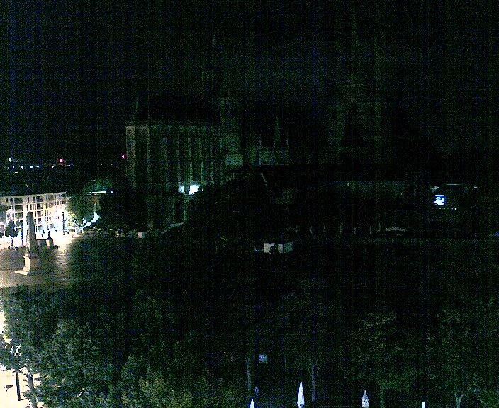 Archiv Foto Webcam Erfurter Domplatz