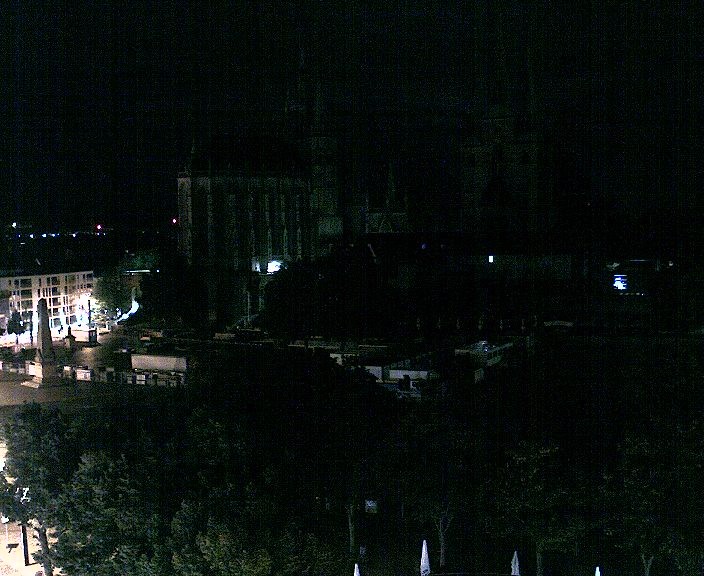 Archiv Foto Webcam Erfurter Domplatz