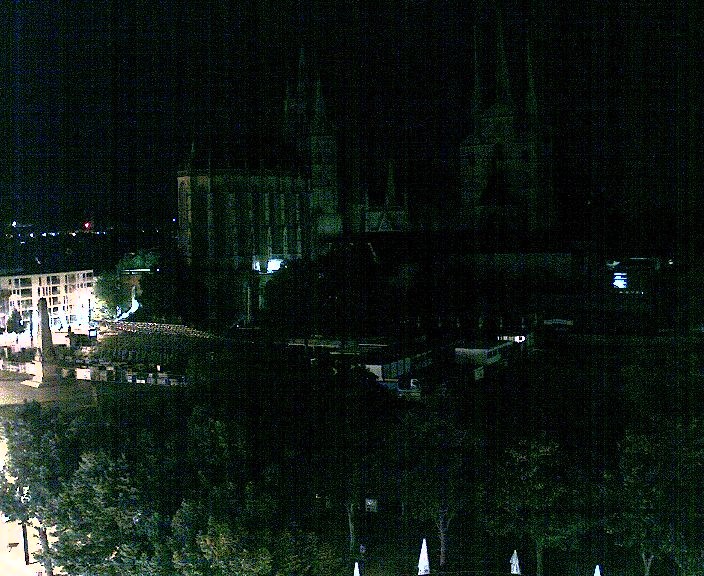 Archiv Foto Webcam Erfurter Domplatz