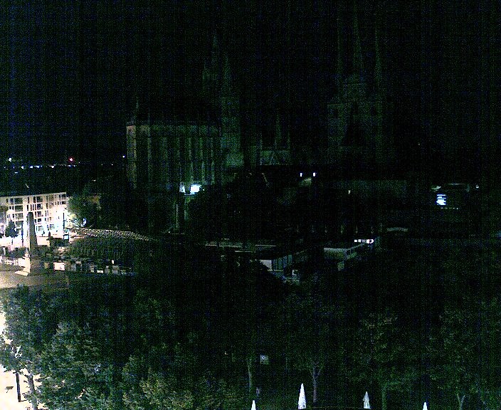Archiv Foto Webcam Erfurter Domplatz