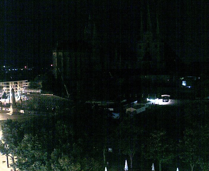 Archiv Foto Webcam Erfurter Domplatz
