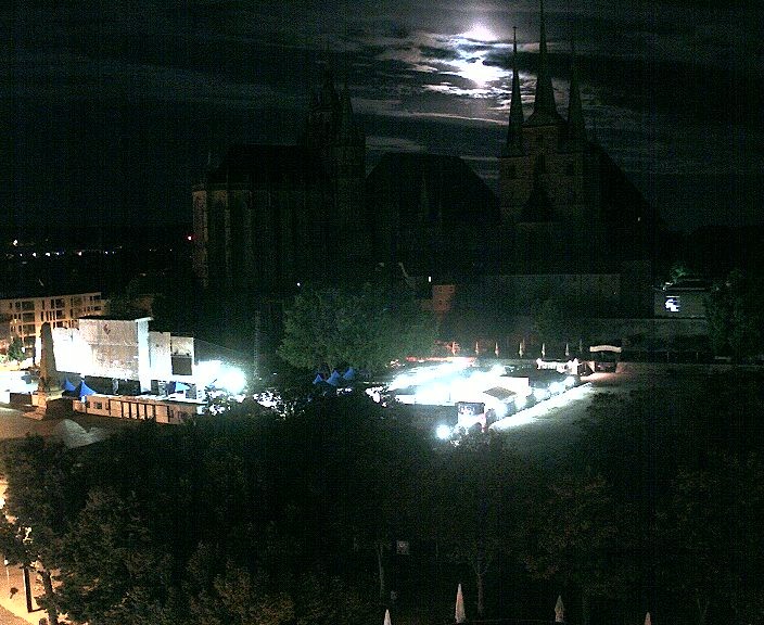 Archiv Foto Webcam Erfurter Domplatz