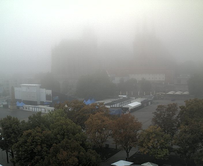 Archived image Webcam Erfurt - Cathedral Square
