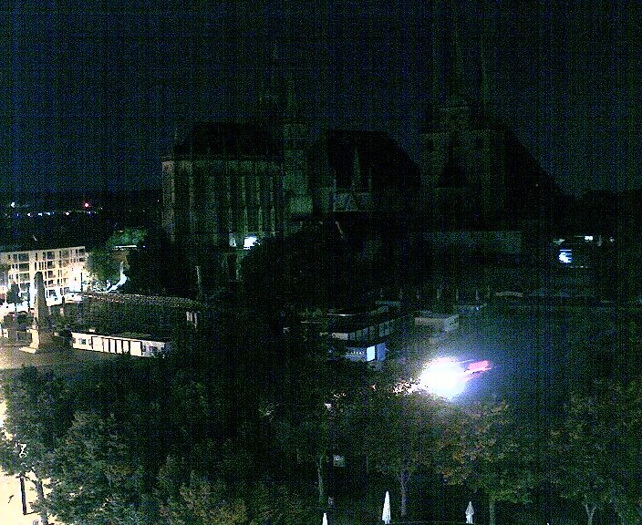 Archiv Foto Webcam Erfurter Domplatz
