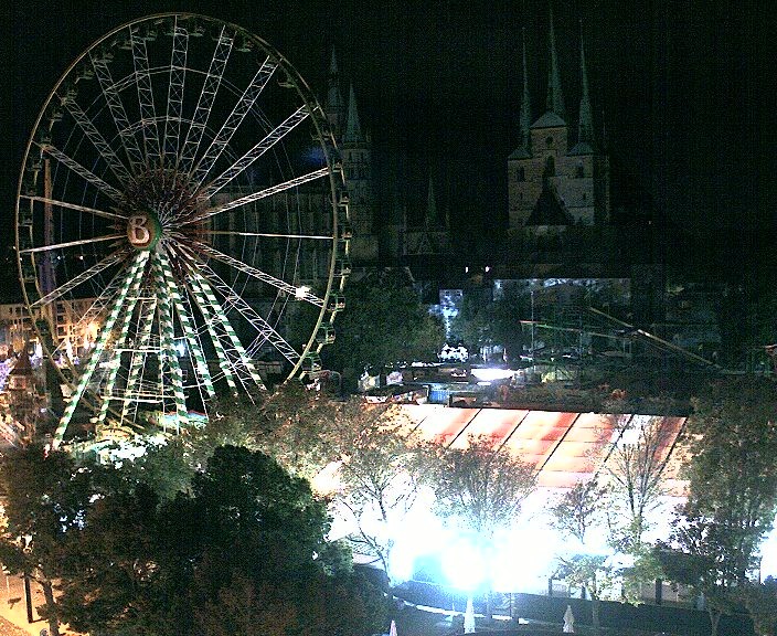Archiv Foto Webcam Erfurter Domplatz