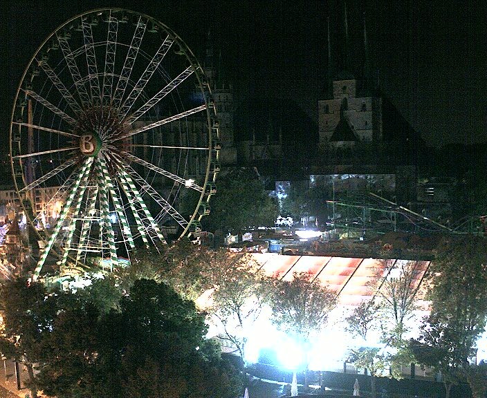 Archiv Foto Webcam Erfurter Domplatz