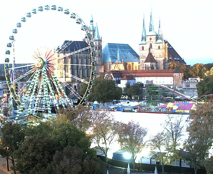 Archiv Foto Webcam Erfurter Domplatz