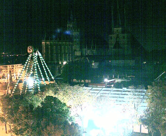 Archived image Webcam Erfurt - Cathedral Square
