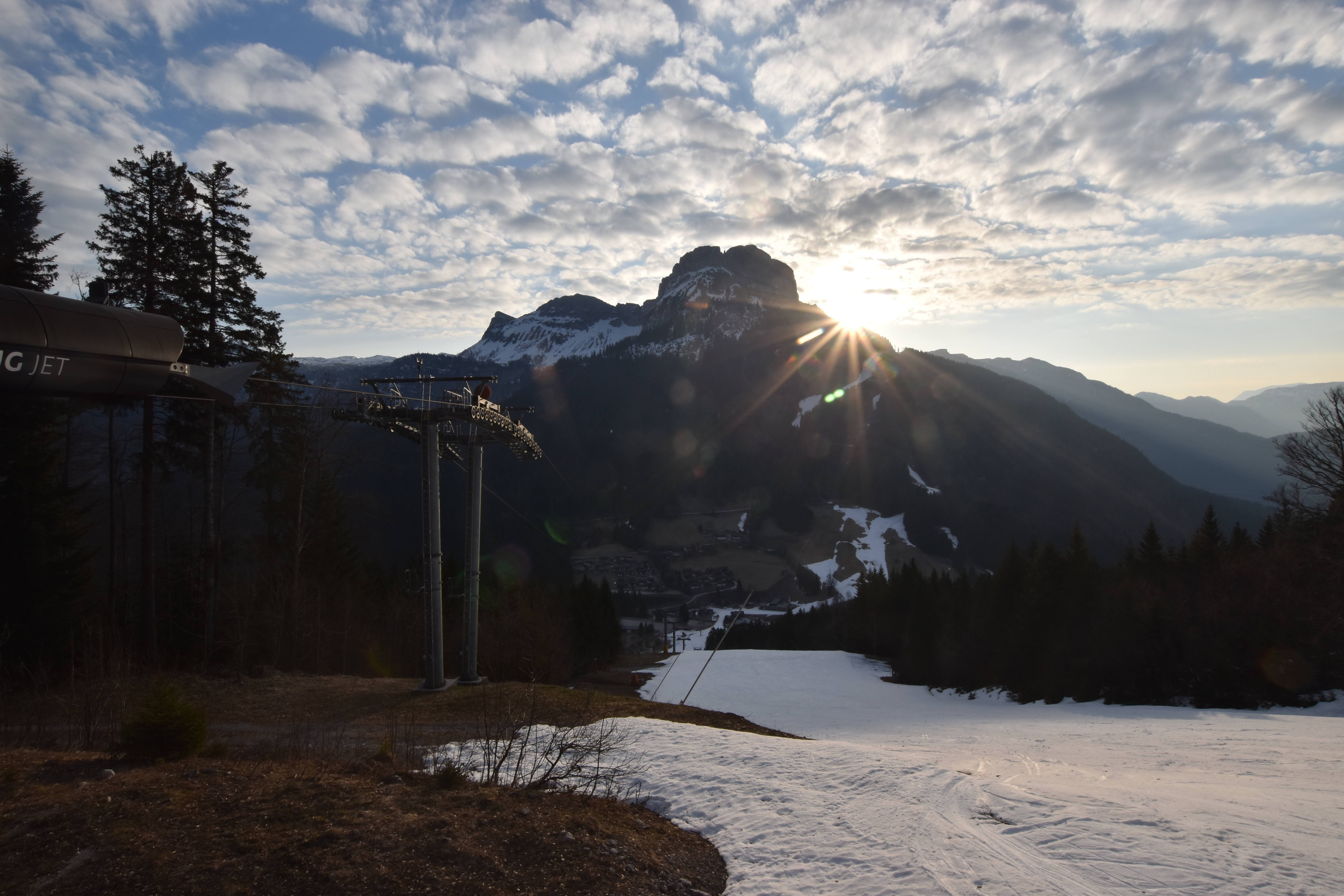 Archived image Webcam Sandling Chair Lift