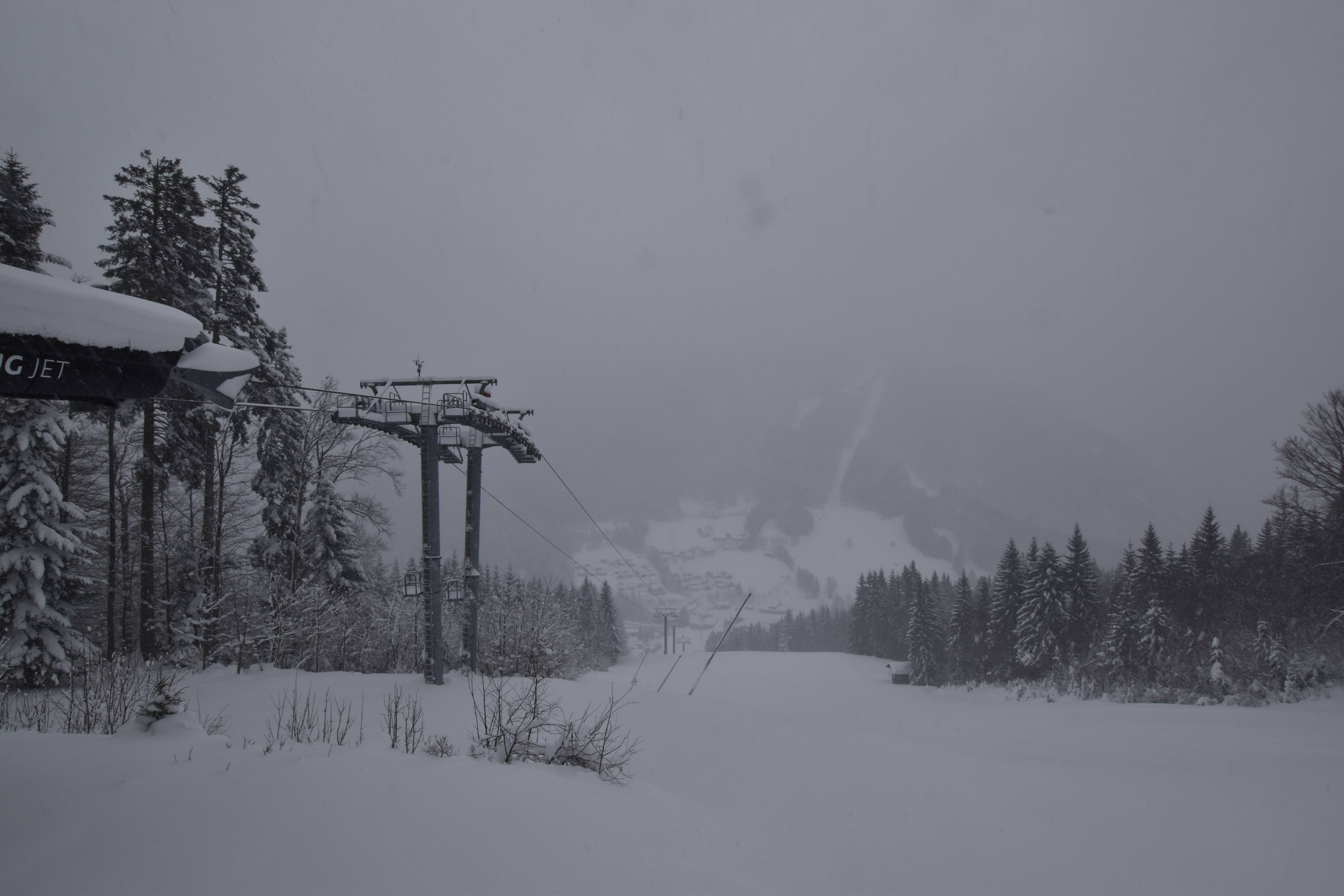 Archived image Webcam Sandling Chair Lift