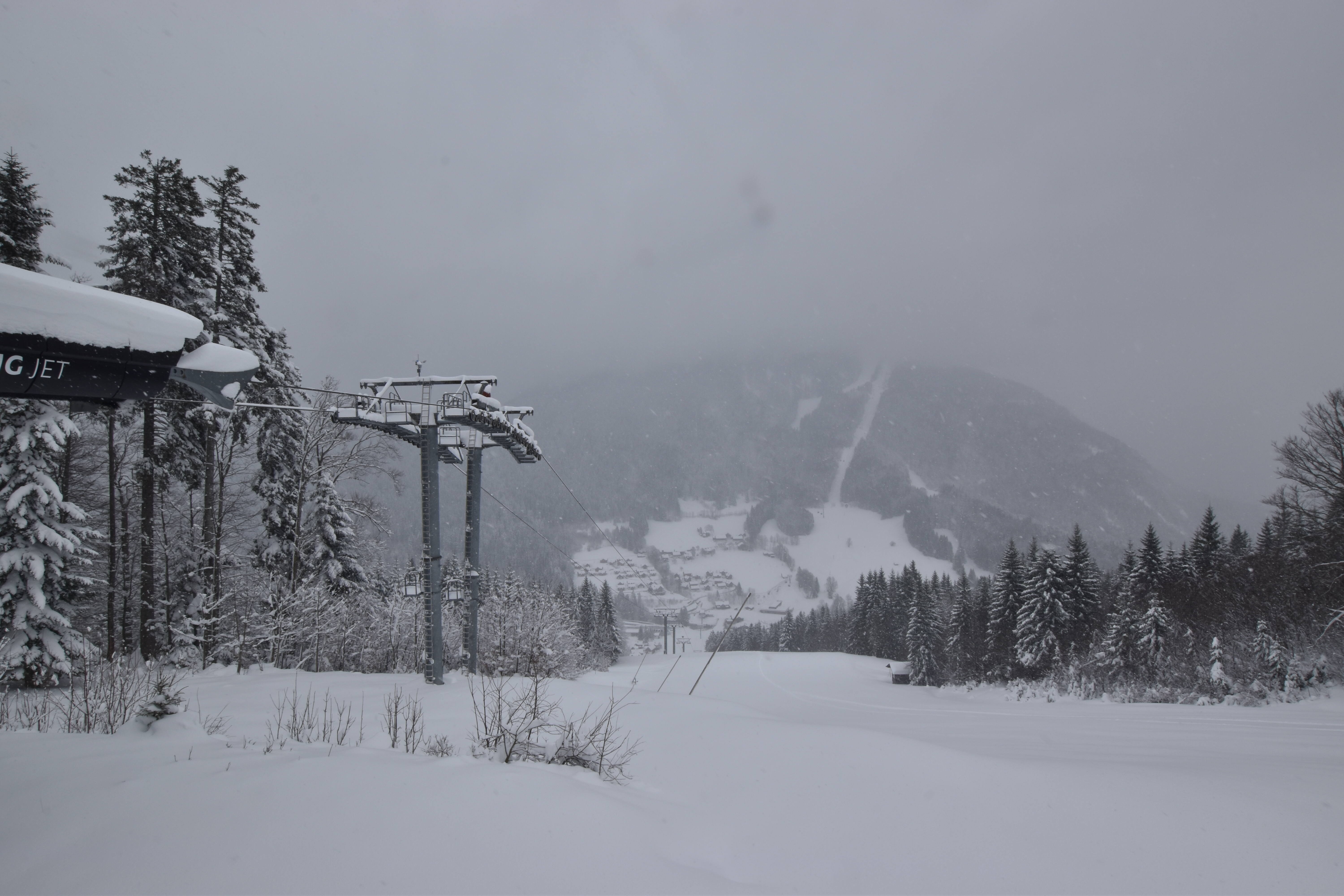 Archived image Webcam Sandling Chair Lift