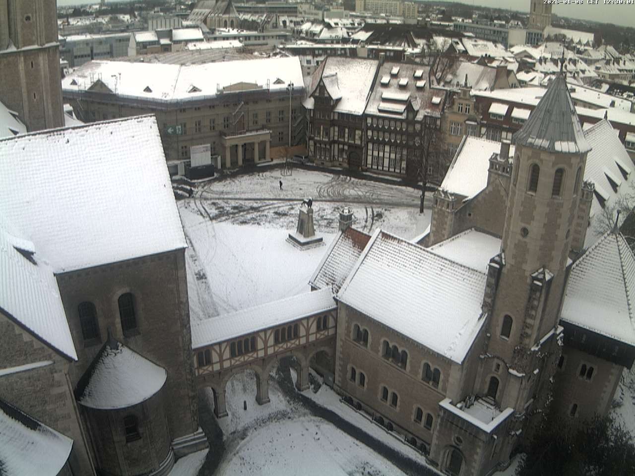 Archiv Foto Webcam Burgplatz Braunschweig