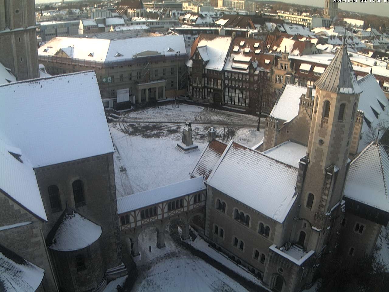 Archiv Foto Webcam Burgplatz Braunschweig