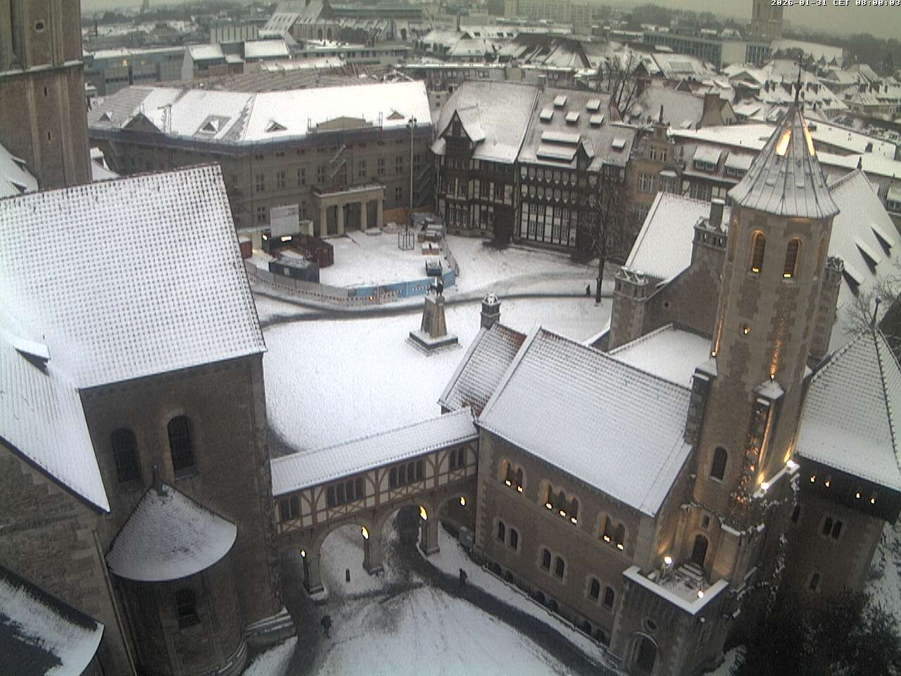 Archiv Foto Webcam Burgplatz Braunschweig
