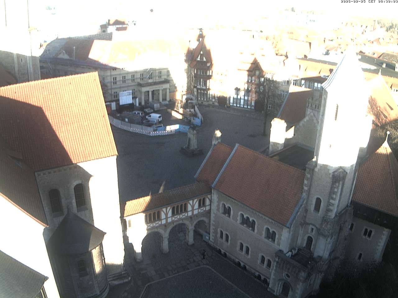 Archiv Foto Webcam Burgplatz Braunschweig