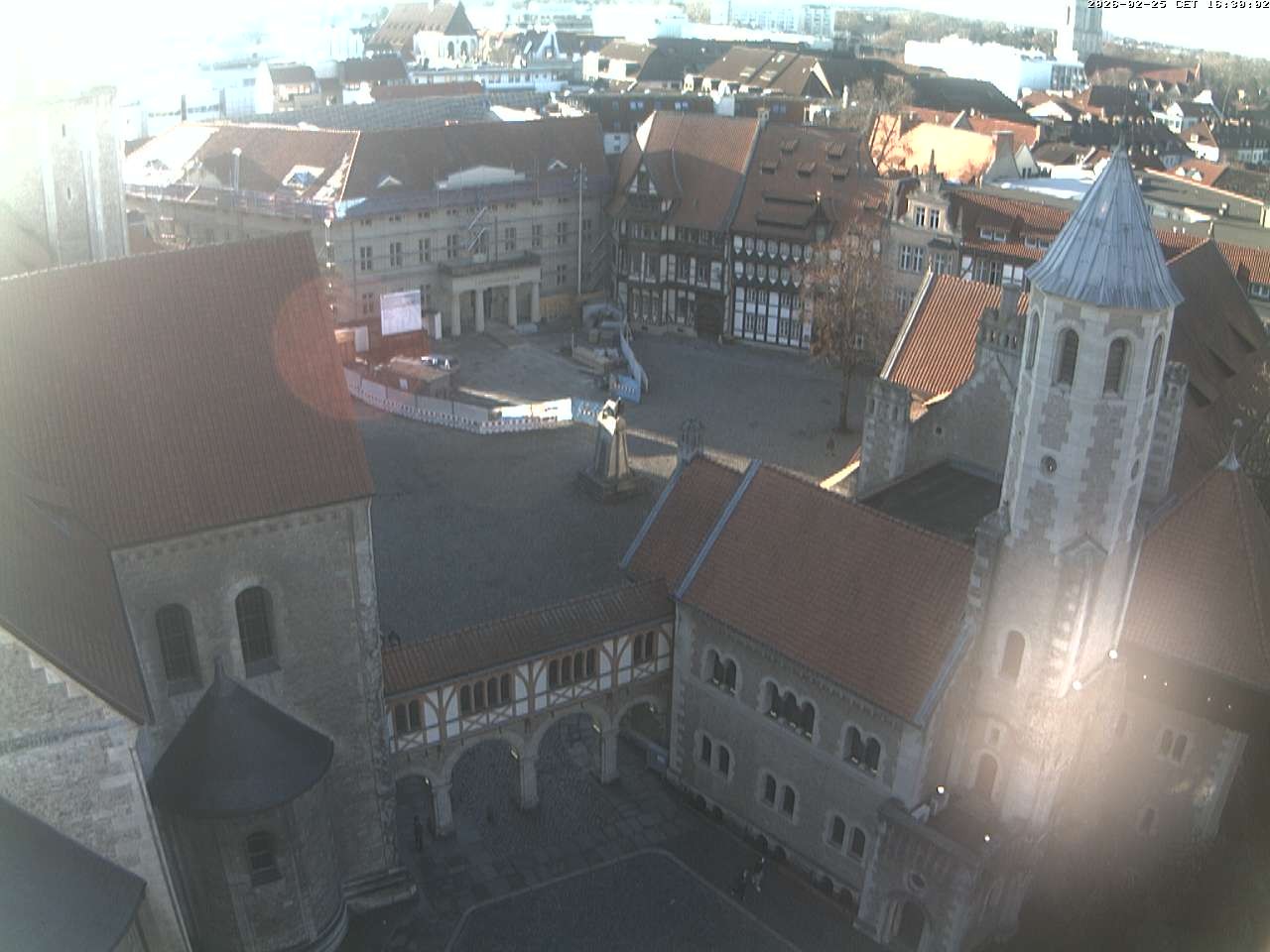 Archiv Foto Webcam Burgplatz Braunschweig
