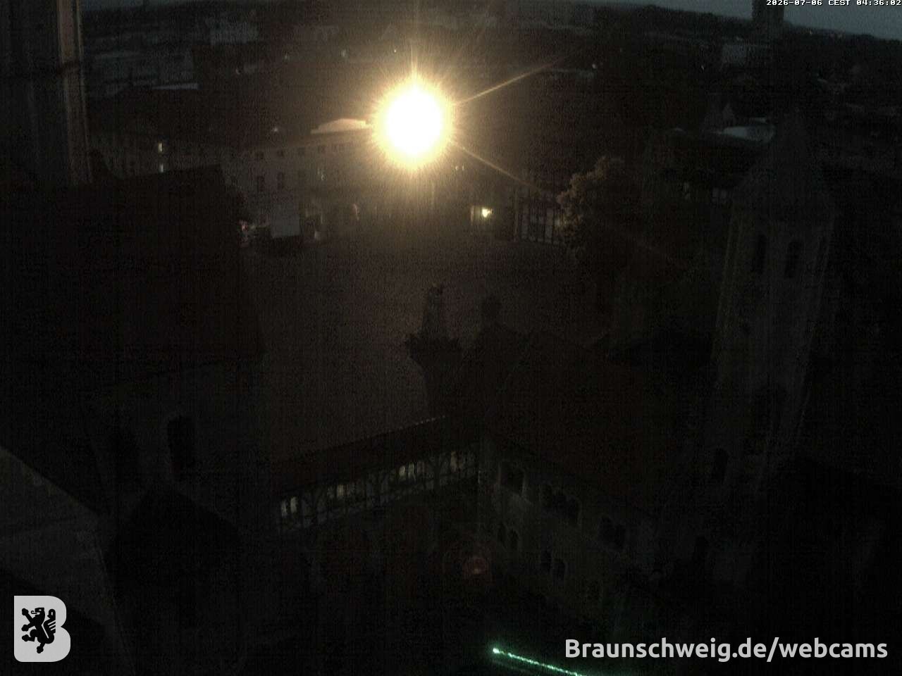 Archiv Foto Webcam Burgplatz Braunschweig