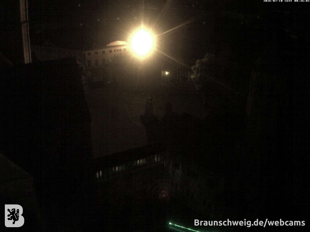 Archiv Foto Webcam Burgplatz Braunschweig
