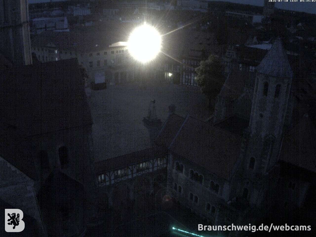 Archiv Foto Webcam Burgplatz Braunschweig