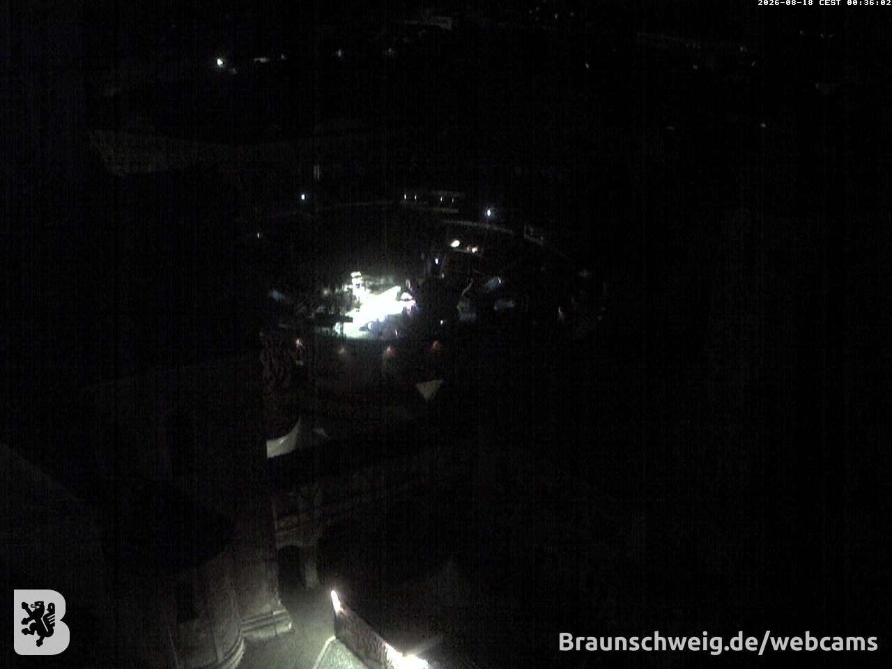 Archiv Foto Webcam Burgplatz Braunschweig
