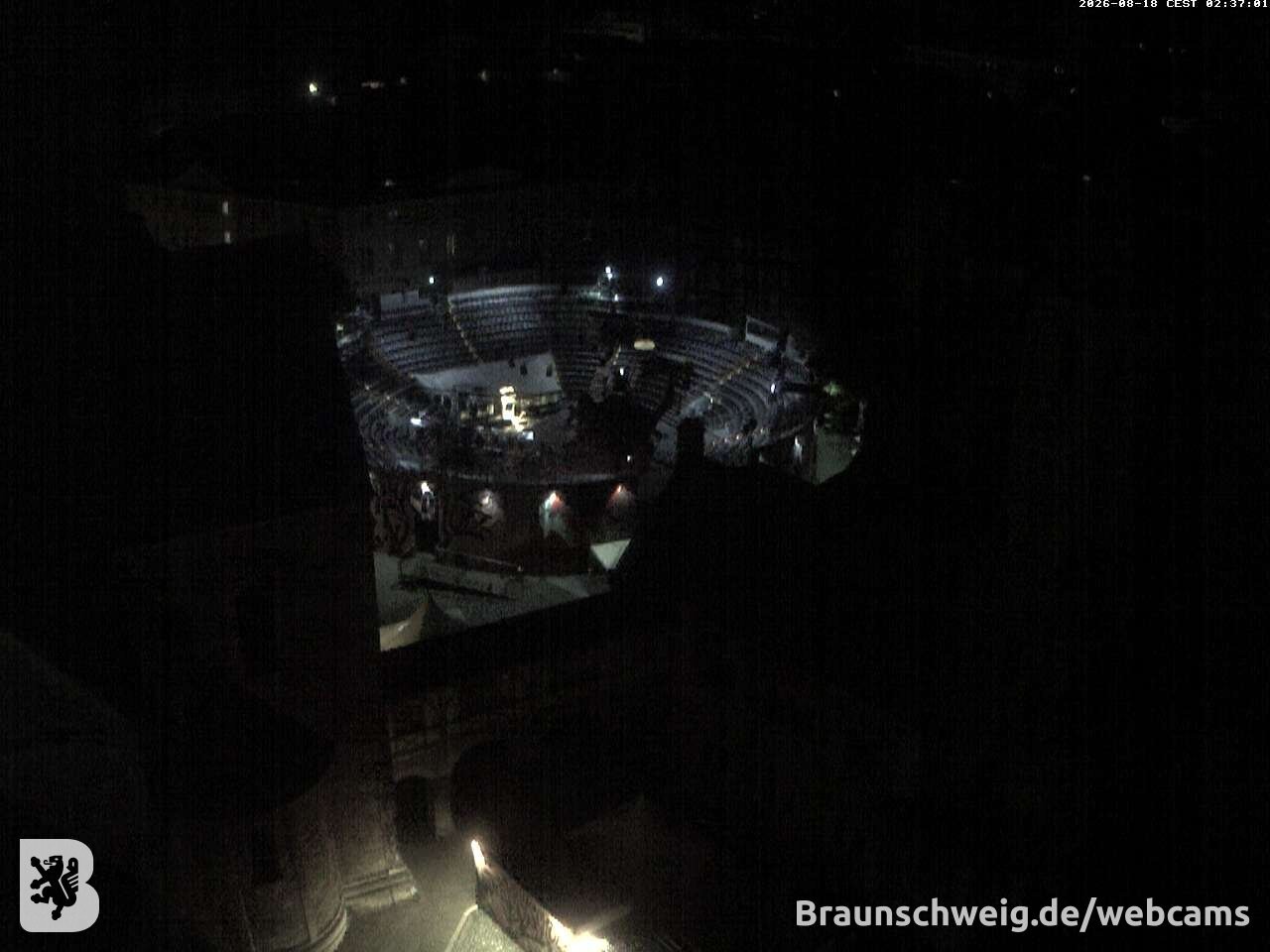 Archiv Foto Webcam Burgplatz Braunschweig