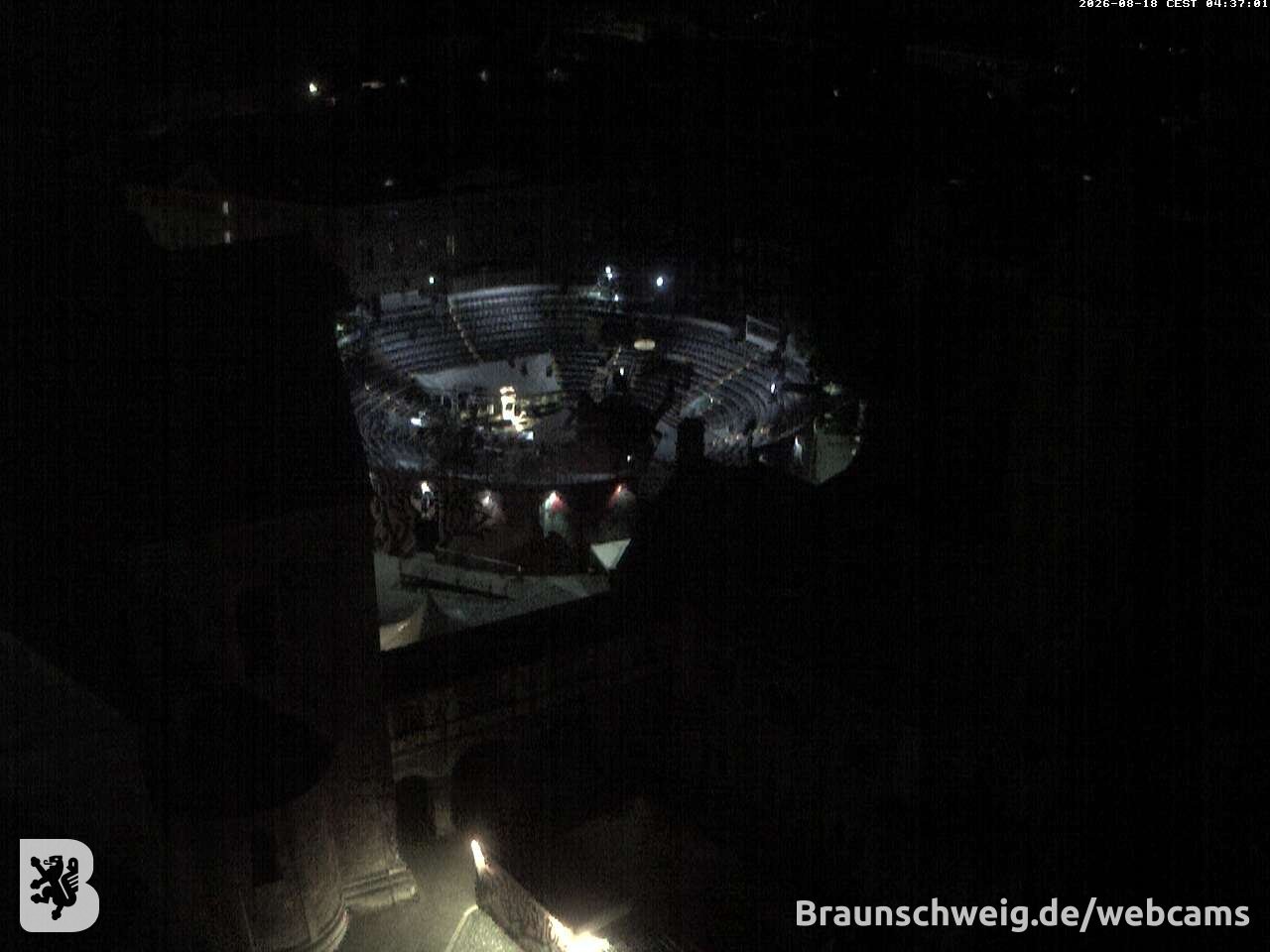 Archiv Foto Webcam Burgplatz Braunschweig