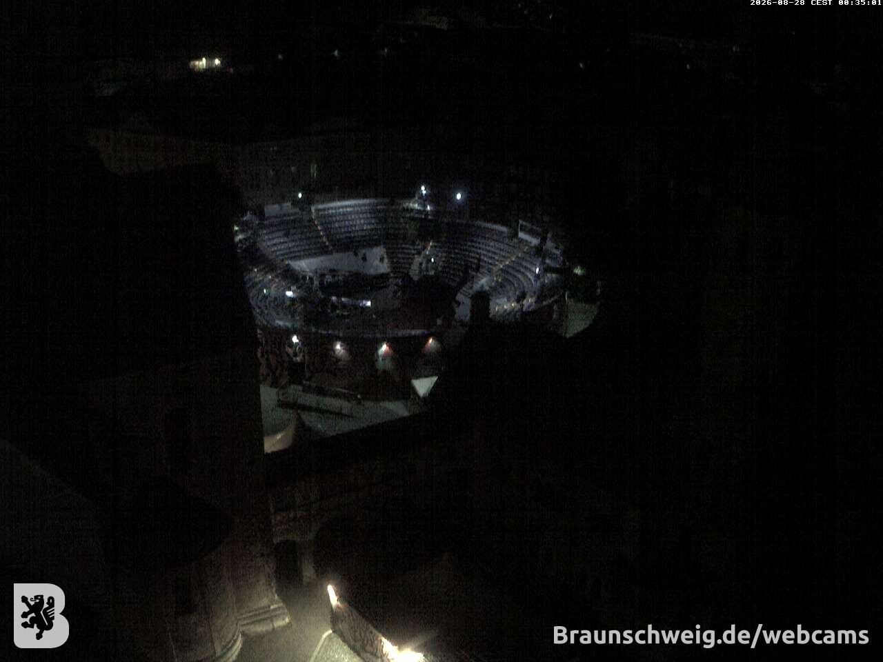 Archiv Foto Webcam Burgplatz Braunschweig