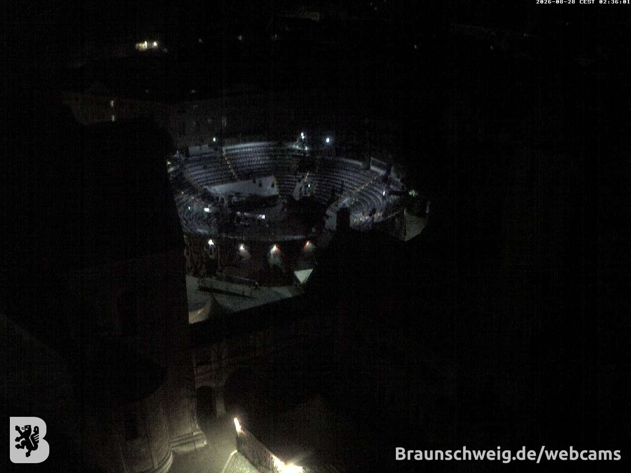 Archiv Foto Webcam Burgplatz Braunschweig