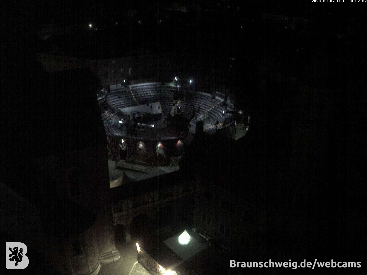 Archiv Foto Webcam Burgplatz Braunschweig
