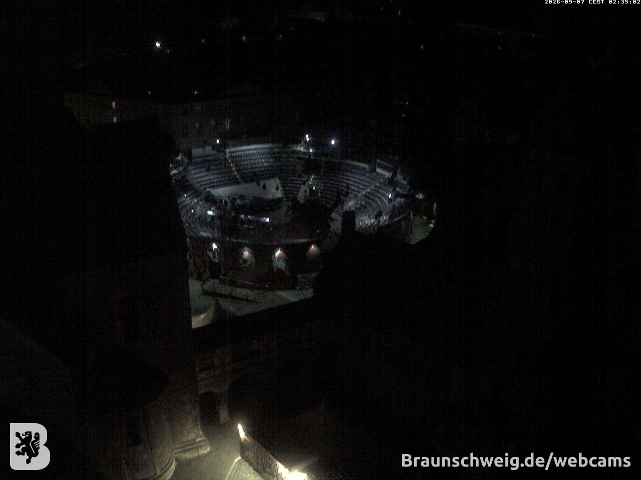 Archiv Foto Webcam Burgplatz Braunschweig