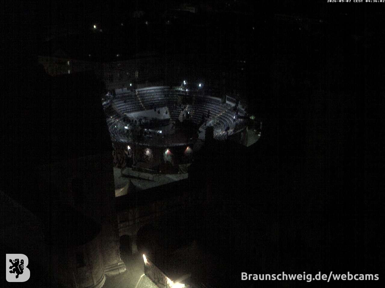 Archiv Foto Webcam Burgplatz Braunschweig