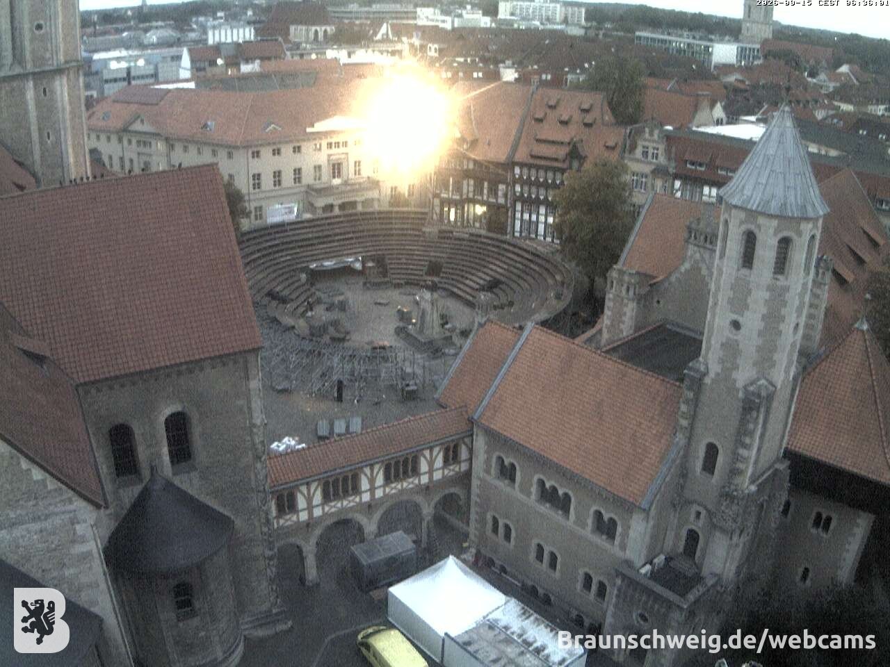 Archived image Webcam Braunschweig - View to Castle Square