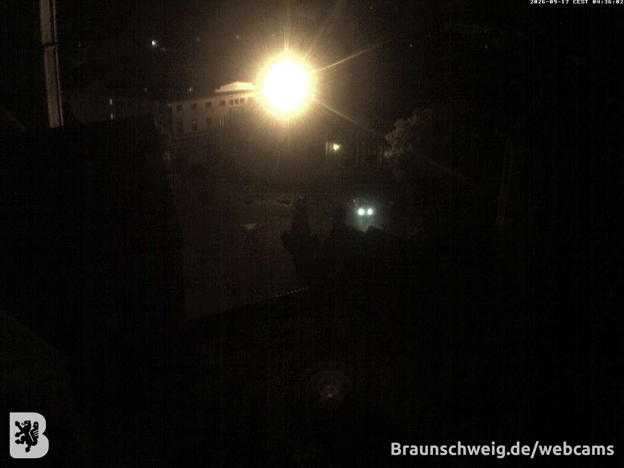 Archiv Foto Webcam Burgplatz Braunschweig