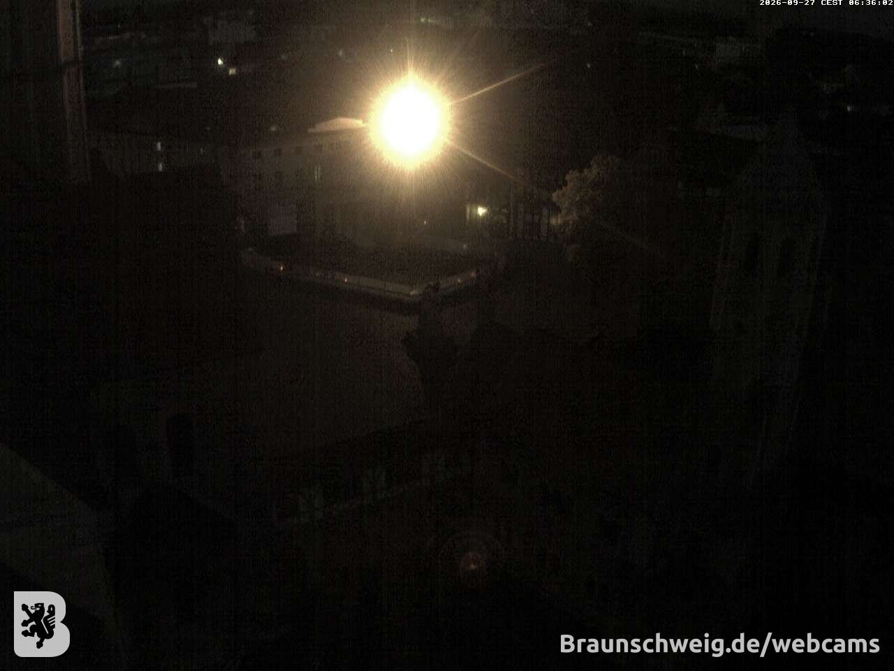 Archiv Foto Webcam Burgplatz Braunschweig