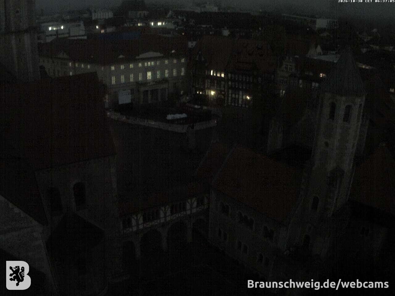 Archiv Foto Webcam Burgplatz Braunschweig