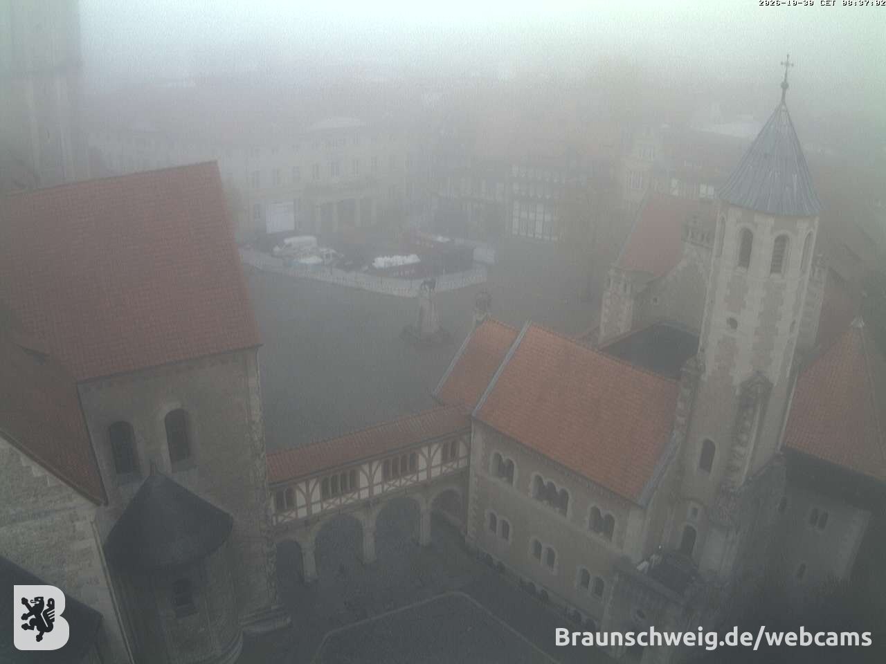 Archiv Foto Webcam Burgplatz Braunschweig