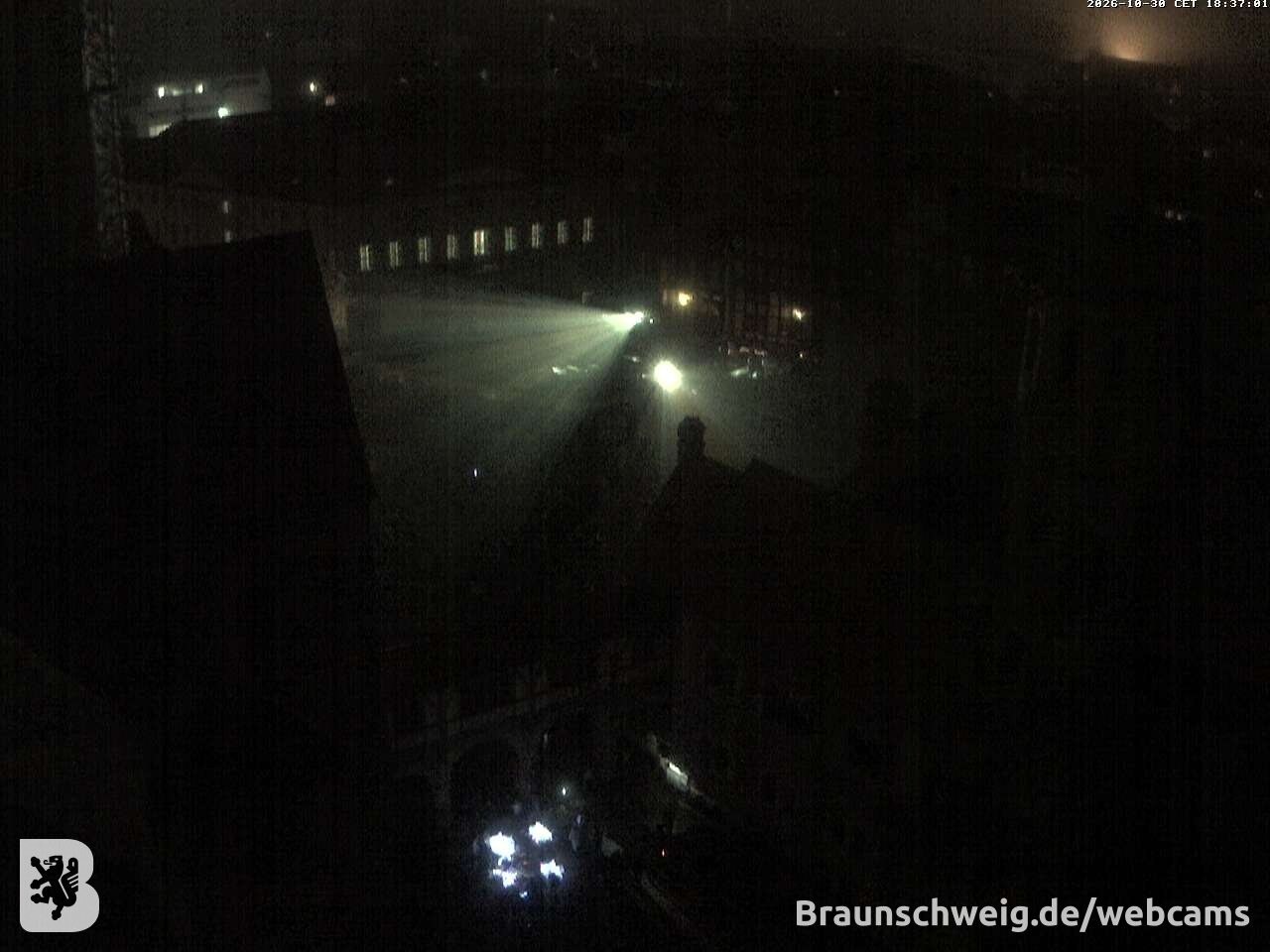 Archiv Foto Webcam Burgplatz Braunschweig