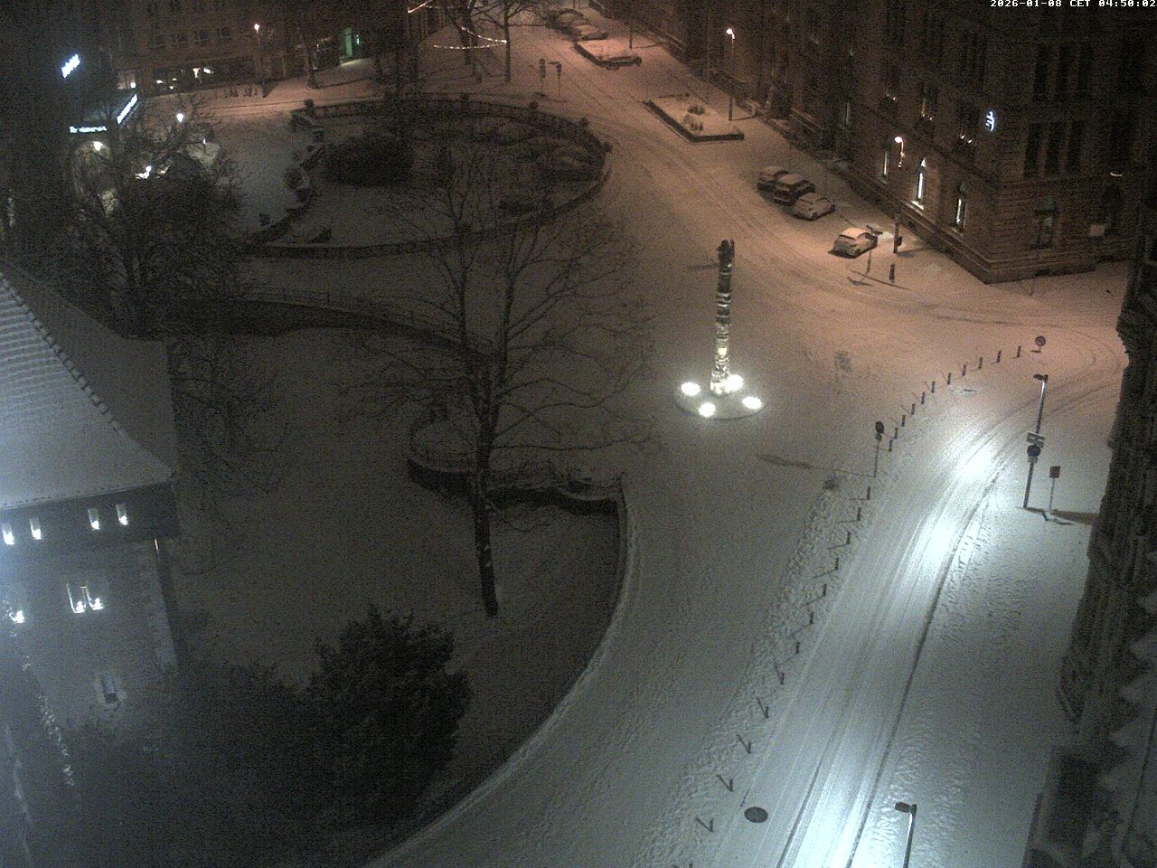 Archiv Foto Webcam Blick vom Rathausturm in Braunschweig