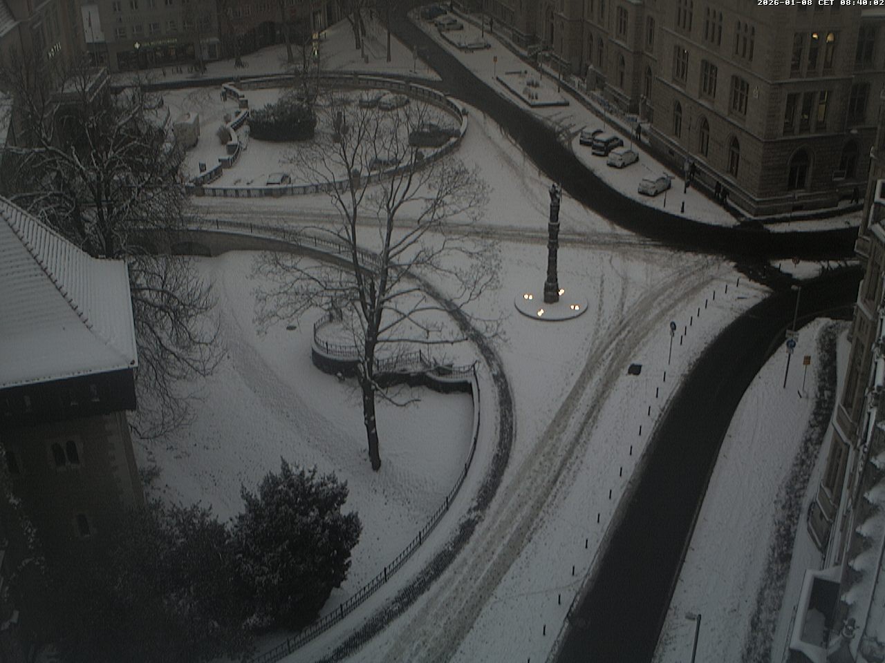 Archiv Foto Webcam Blick vom Rathausturm in Braunschweig