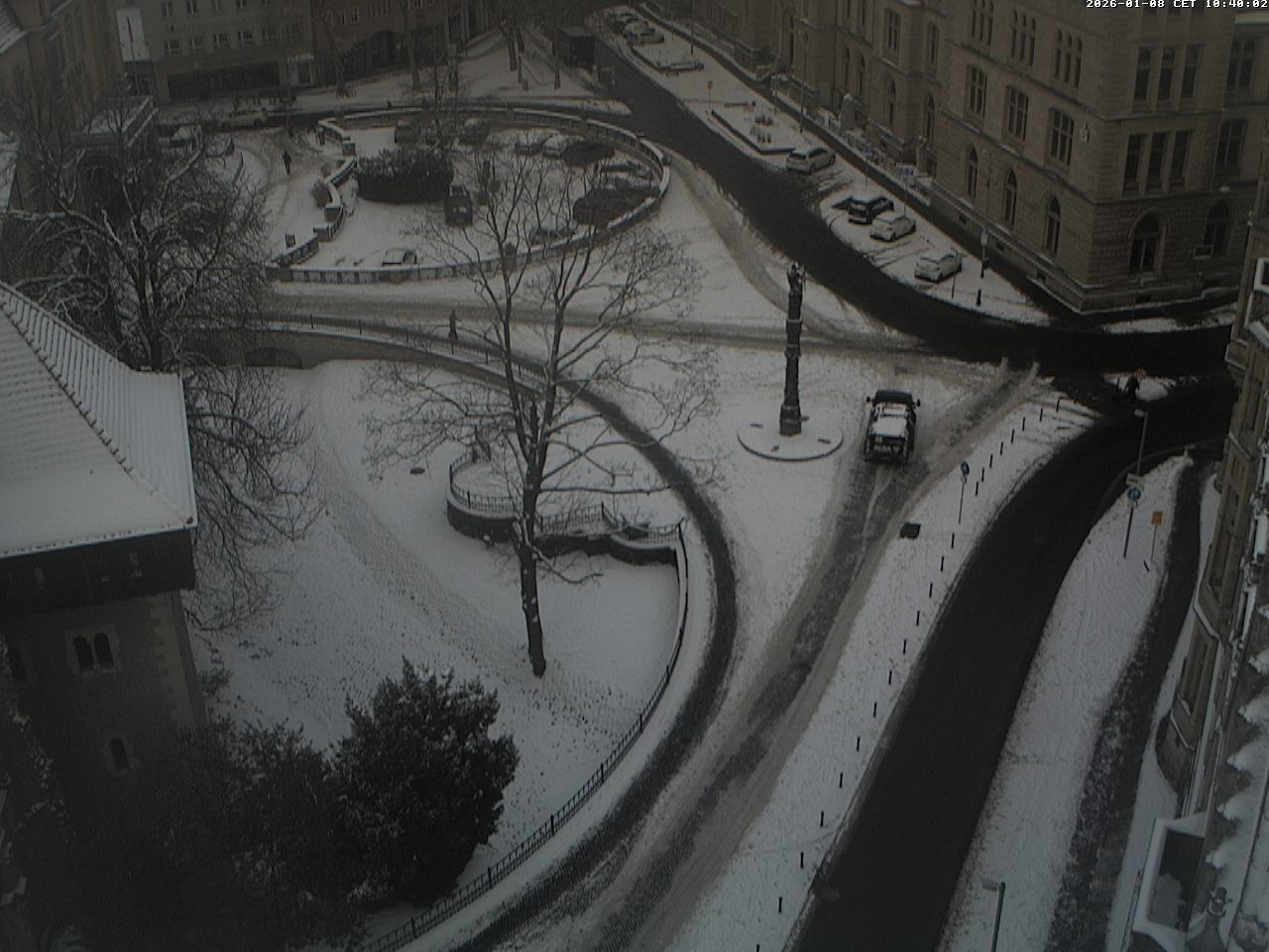 Archiv Foto Webcam Blick vom Rathausturm in Braunschweig