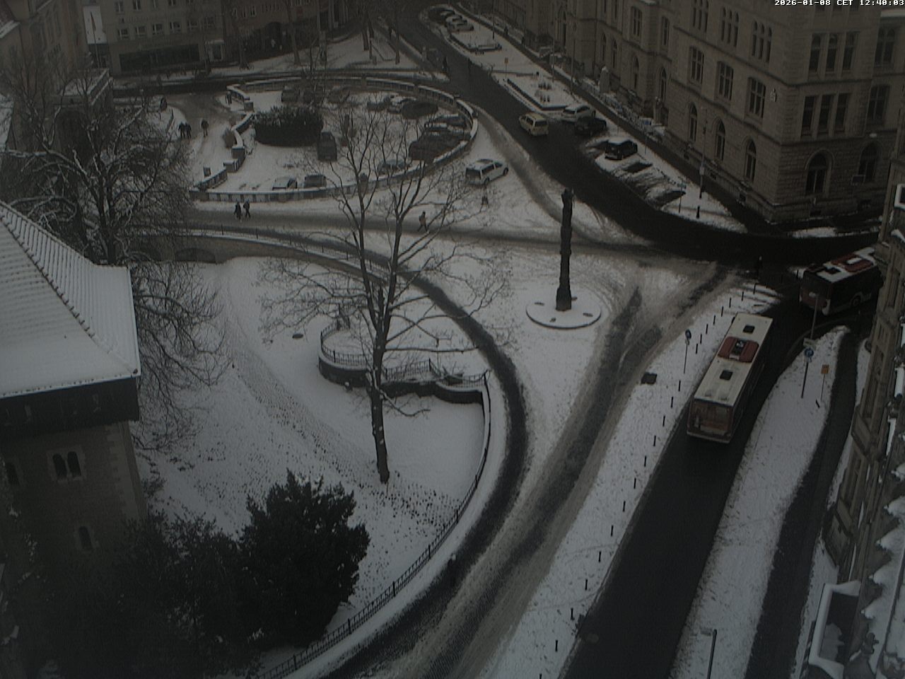 Archiv Foto Webcam Blick vom Rathausturm in Braunschweig