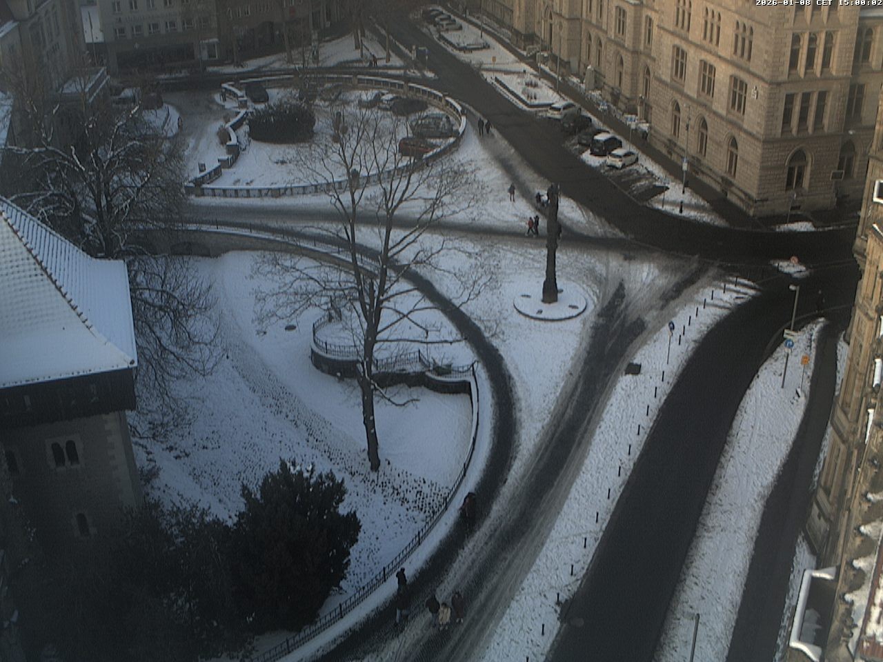 Archiv Foto Webcam Blick vom Rathausturm in Braunschweig