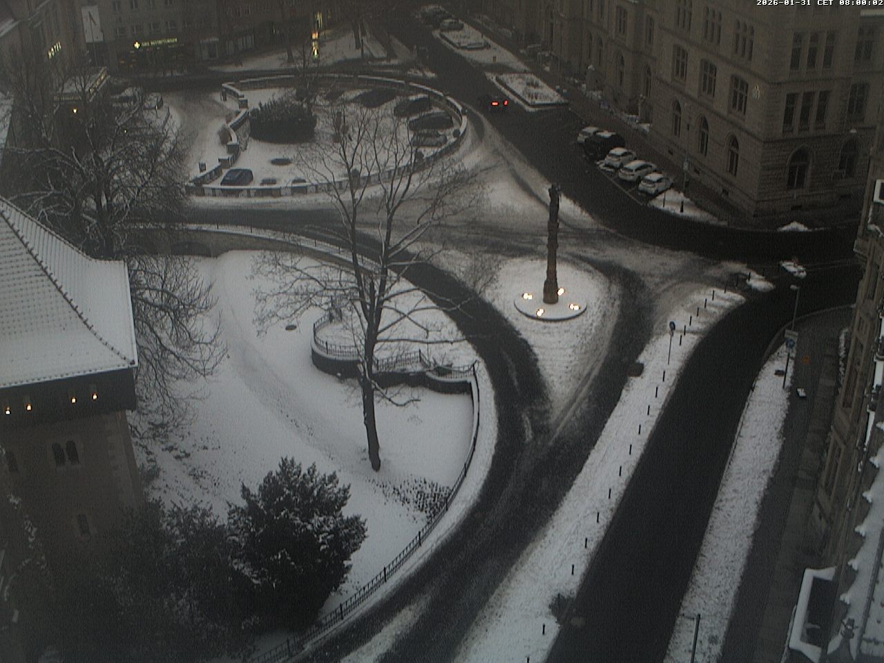 Archiv Foto Webcam Blick vom Rathausturm in Braunschweig