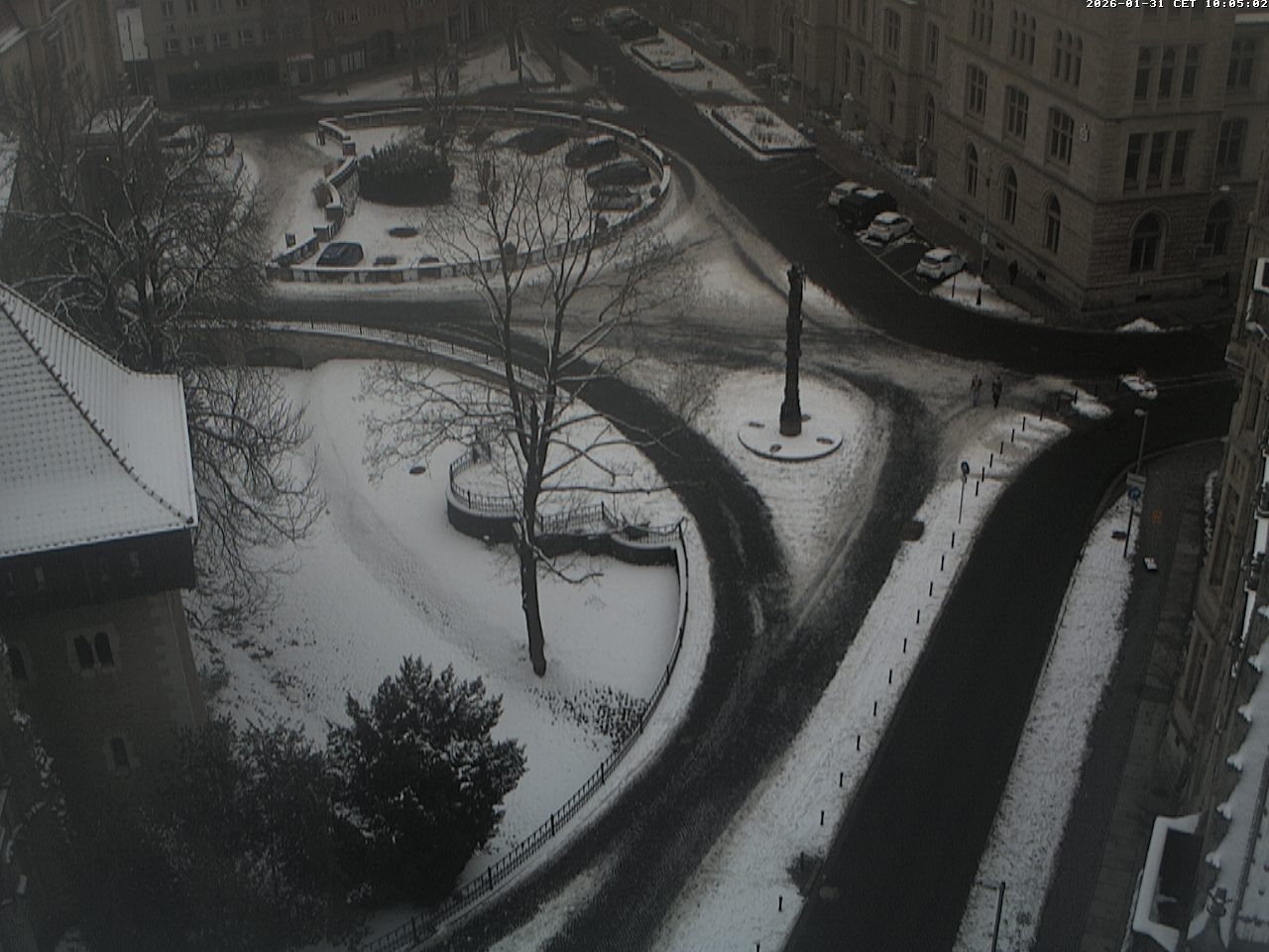 Archiv Foto Webcam Blick vom Rathausturm in Braunschweig