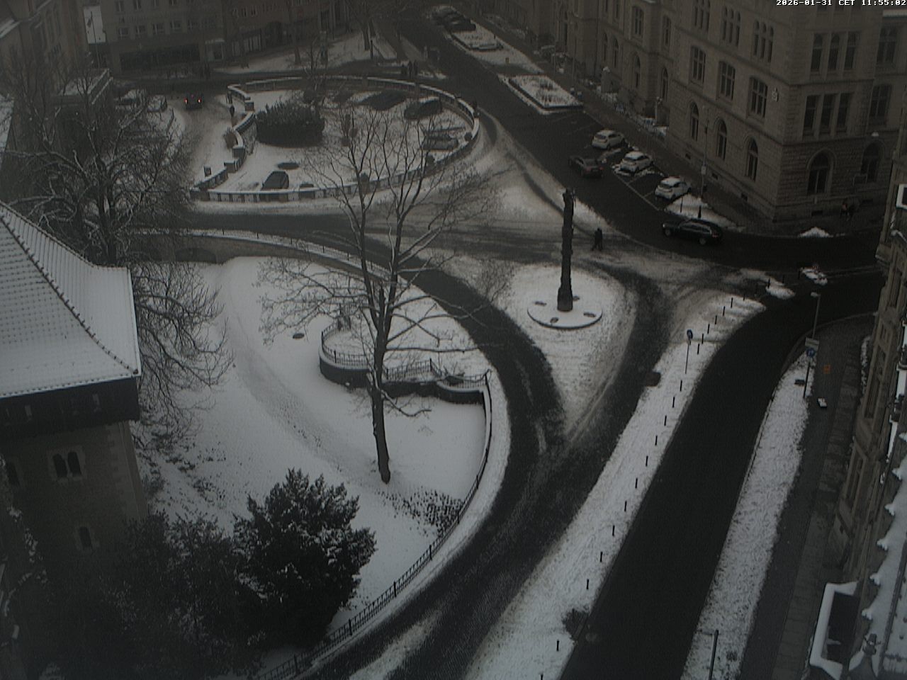 Archiv Foto Webcam Blick vom Rathausturm in Braunschweig