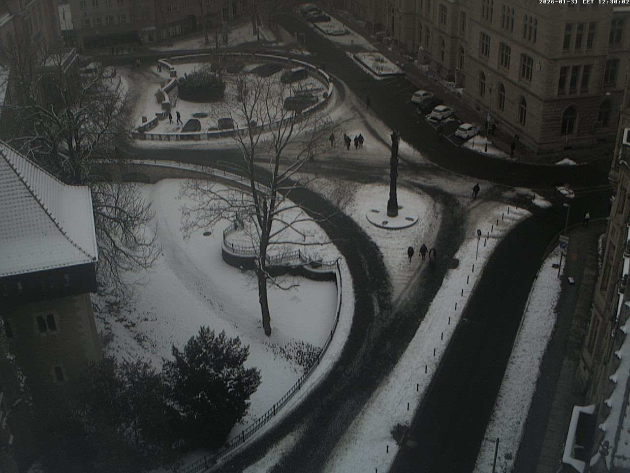 Archiv Foto Webcam Blick vom Rathausturm in Braunschweig