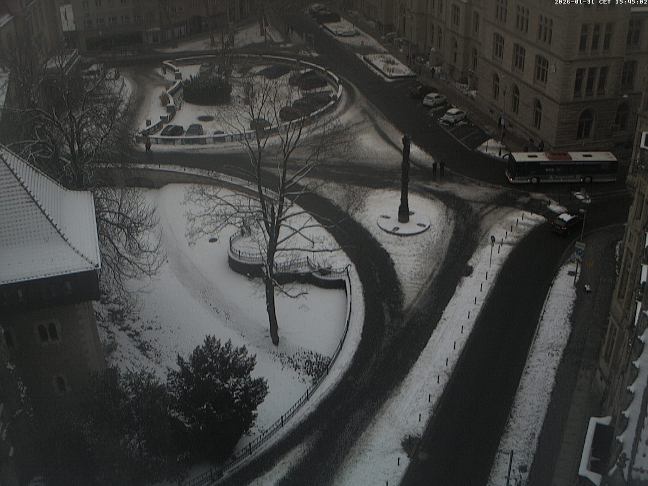 Archiv Foto Webcam Blick vom Rathausturm in Braunschweig