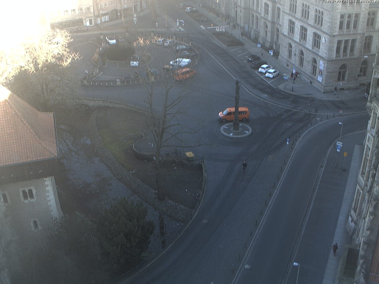 Archiv Foto Webcam Blick vom Rathausturm in Braunschweig