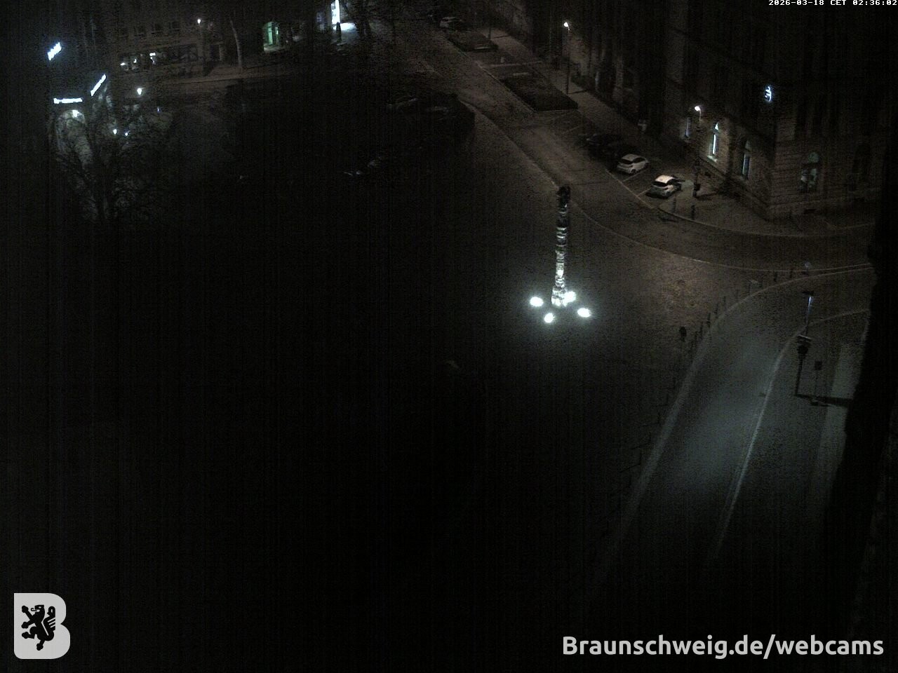 Archiv Foto Webcam Blick vom Rathausturm in Braunschweig