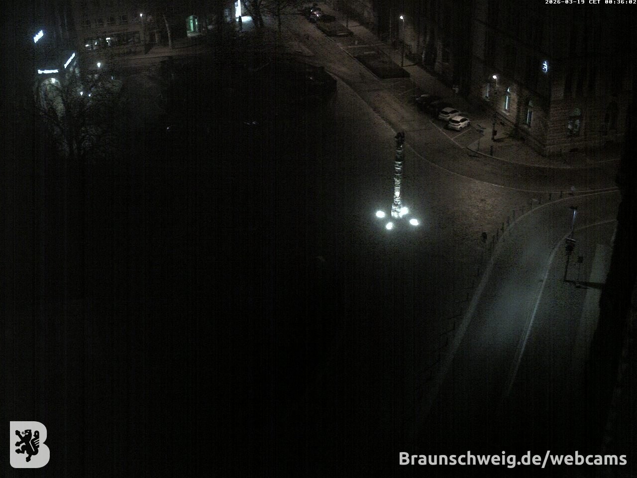Archiv Foto Webcam Blick vom Rathausturm in Braunschweig
